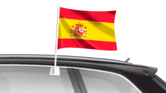 Spain Car Flag