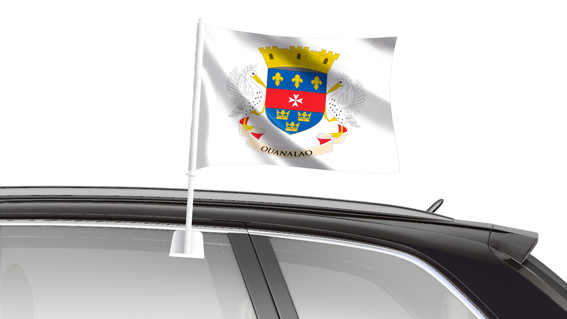 Saint Barthelemy Car Flag - Hampshire Flag Company