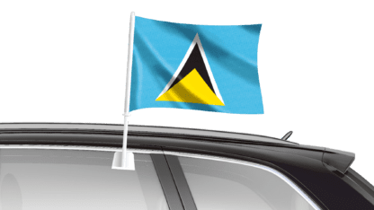 Saint Lucia Car Flag