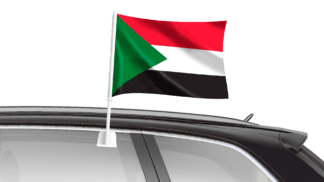 Sudan Car Flag