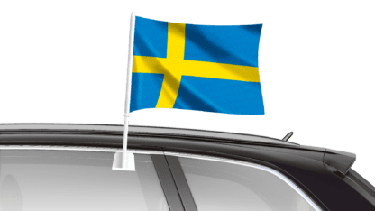 Sweden Car Flag