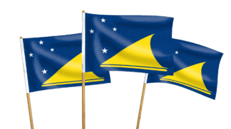 Tokelau Handwaving Flags