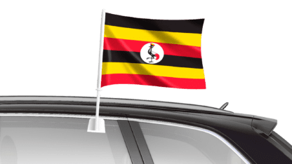 Uganda Car Flag