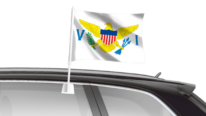 United States Virgin Islands Car Flag
