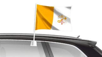 Holy See (Vatican City) Car Flag