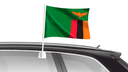 Zambia Car Flag
