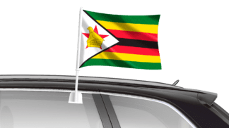 Zimbabwe Car Flag