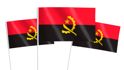 Angola Handwaving Flags