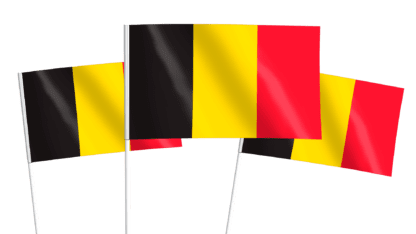 Belgium Handwaving Flags