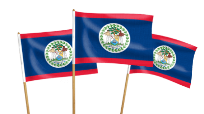 Belize Handwaving Flags