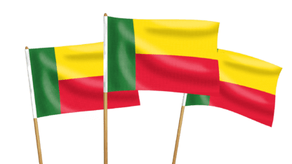 Benin Handwaving Flags