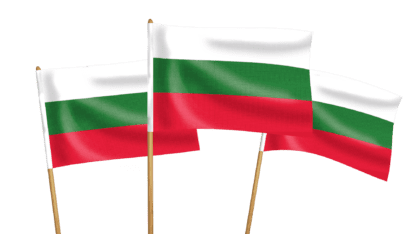 Bulgaria Handwaving Flags