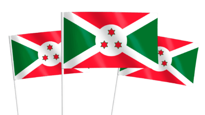 Burundi Handwaving Flags