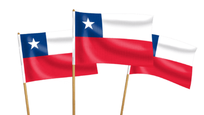 Chile Handwaving Flags