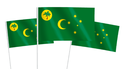 Cocos Islands Handwaving Flags