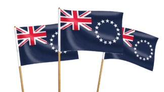 Cook Islands Handwaving Flags