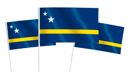 Curacao Handwaving Flags