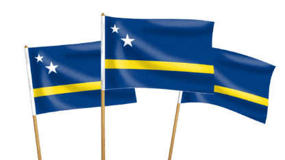 Curacao Handwaving Flags