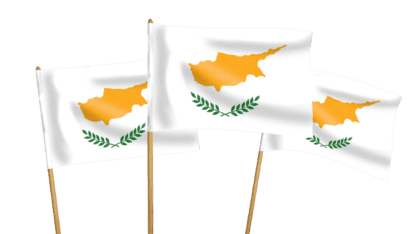 Cyprus Handwaving Flags