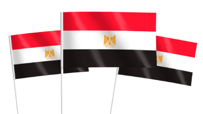 Egypt Handwaving Flags