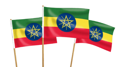 Ethiopia Handwaving Flags