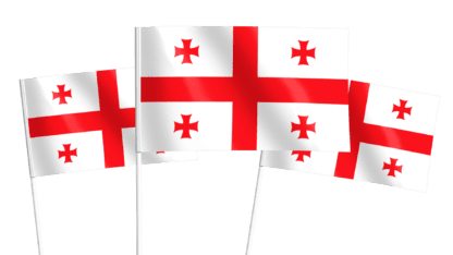 Georgia Handwaving Flags