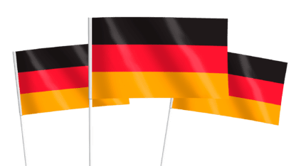 Germany Handwaving Flags