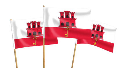 Gibraltar Handwaving Flags
