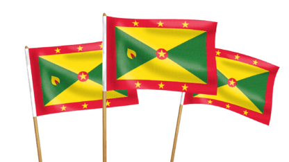 Grenada Handwaving Flags
