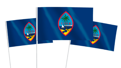 Guam Handwaving Flags
