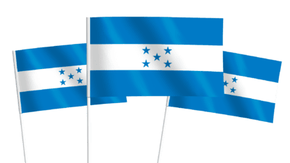 Honduras Handwaving Flags