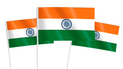 India Handwaving Flags