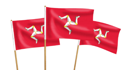 Isle of Man Handwaving Flags