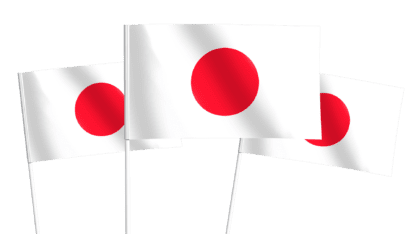 Japan Handwaving Flags