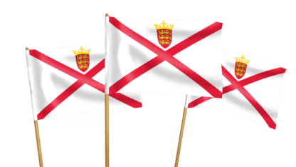 Jersey (Channel Islands) Handwaving Flags