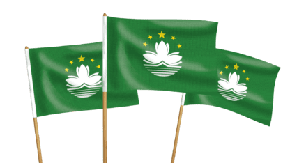 Macau Handwaving Flags