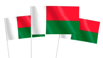 Madagascar Handwaving Flags