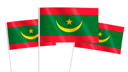 Mauritania Handwaving Flags