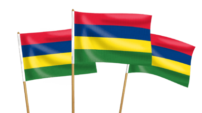 Mauritius Handwaving Flags