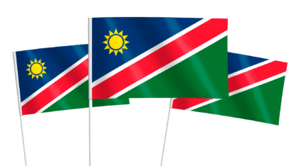 Namibia Handwaving Flags