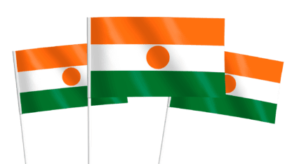 Niger Handwaving Flags