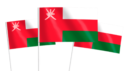 Oman Handwaving Flag
