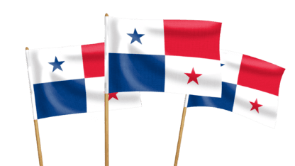 Panama Handwaving Flags