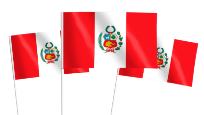 Peru Handwaving Flag