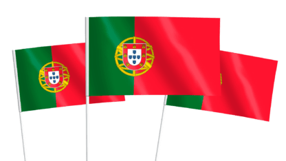 Portugal Handwaving Flags