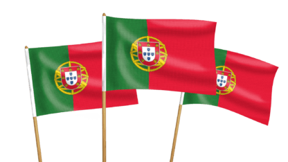 Portugal Handwaving Flags