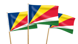 Seychelles Handwaving Flags