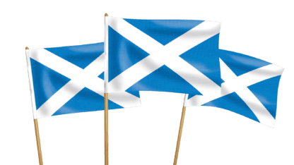 Scotland Handwaving Flags