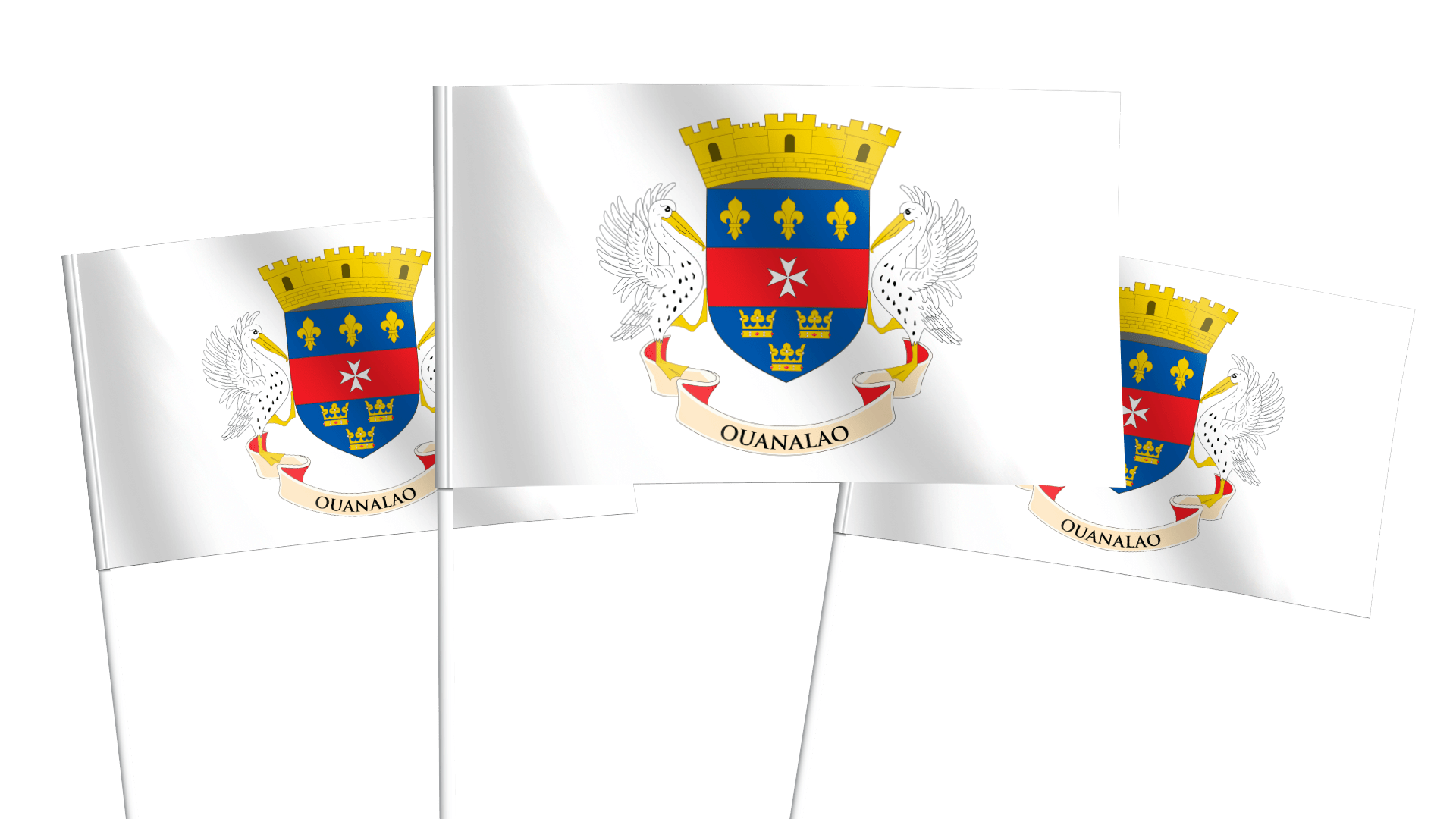 Saint Barthelemy Handwaving Flags - Hampshire Flag Company