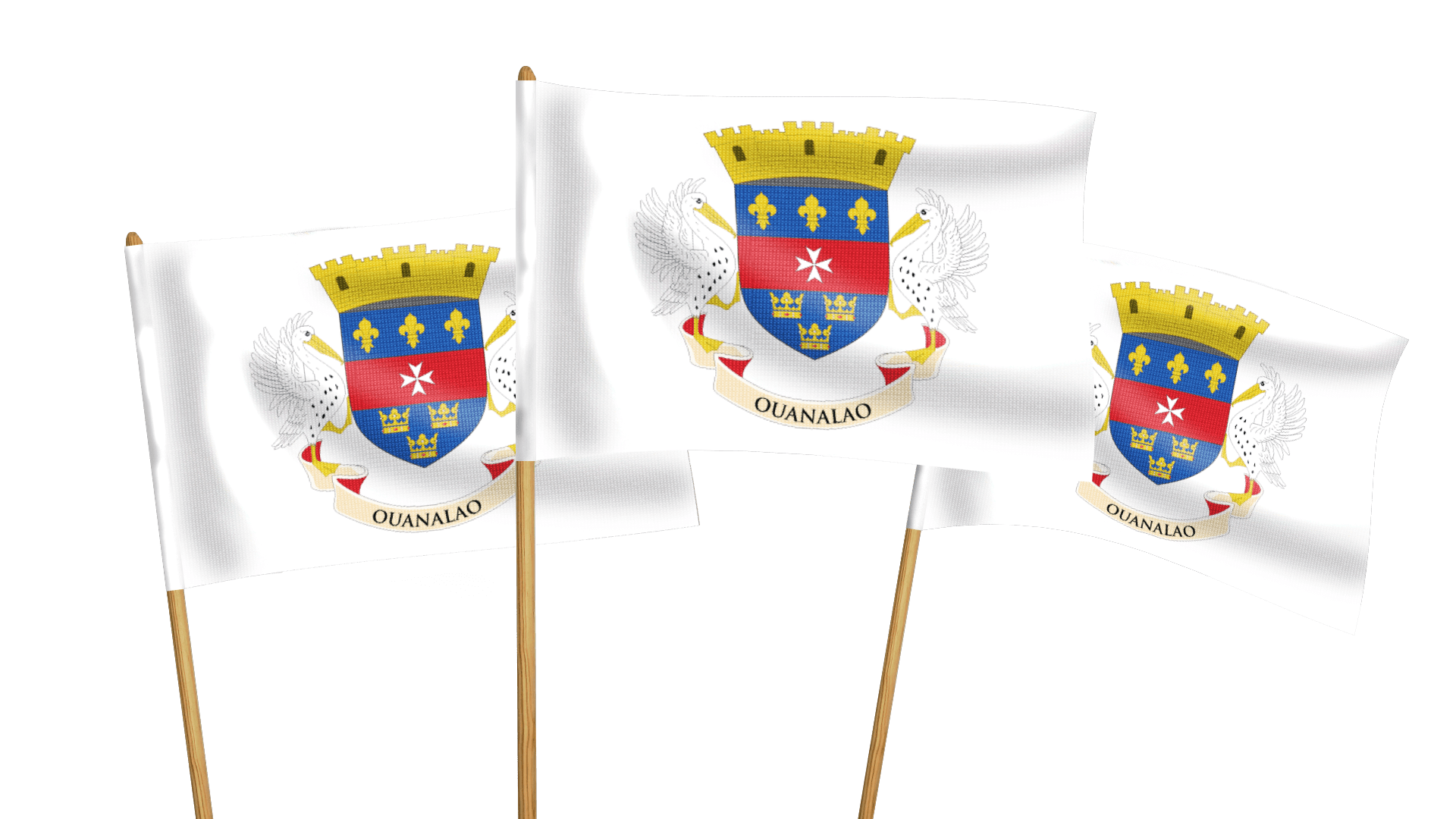 Saint Barthelemy Handwaving Flags - Hampshire Flag Company